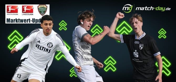 Marktwert-Update: Joshua Buxort und Moritz von Ascheraden ragen beim SV Brilon heraus