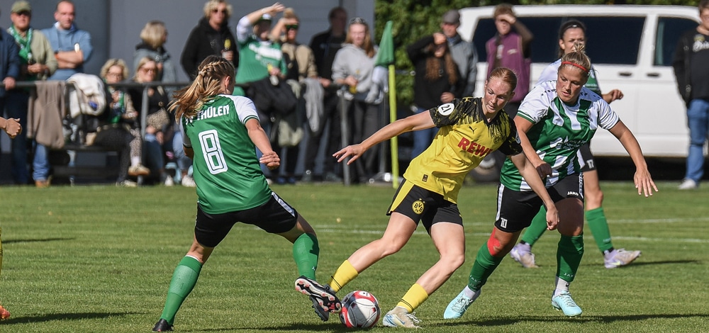 SV Thülen tritt zum Topspiel bei Borussia Dortmund II an
